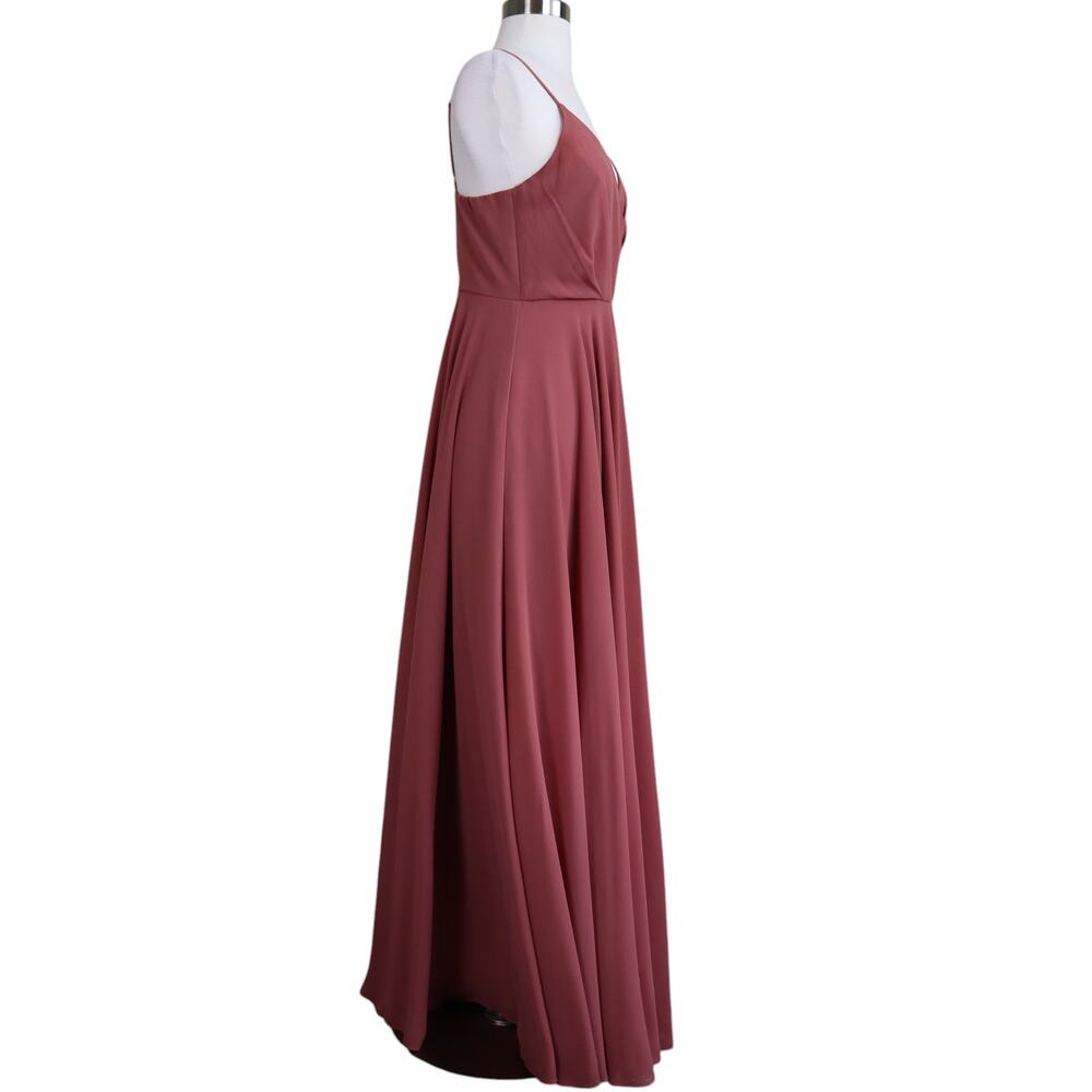 Lulu's Rust Maxi Dress - Picture 4 of 15